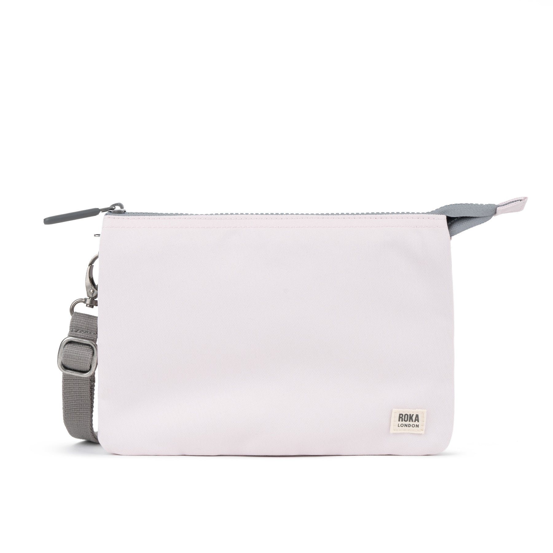ROKA Carnaby Crossbody XL Transcendent Pink Recycled Canvas Extra Large