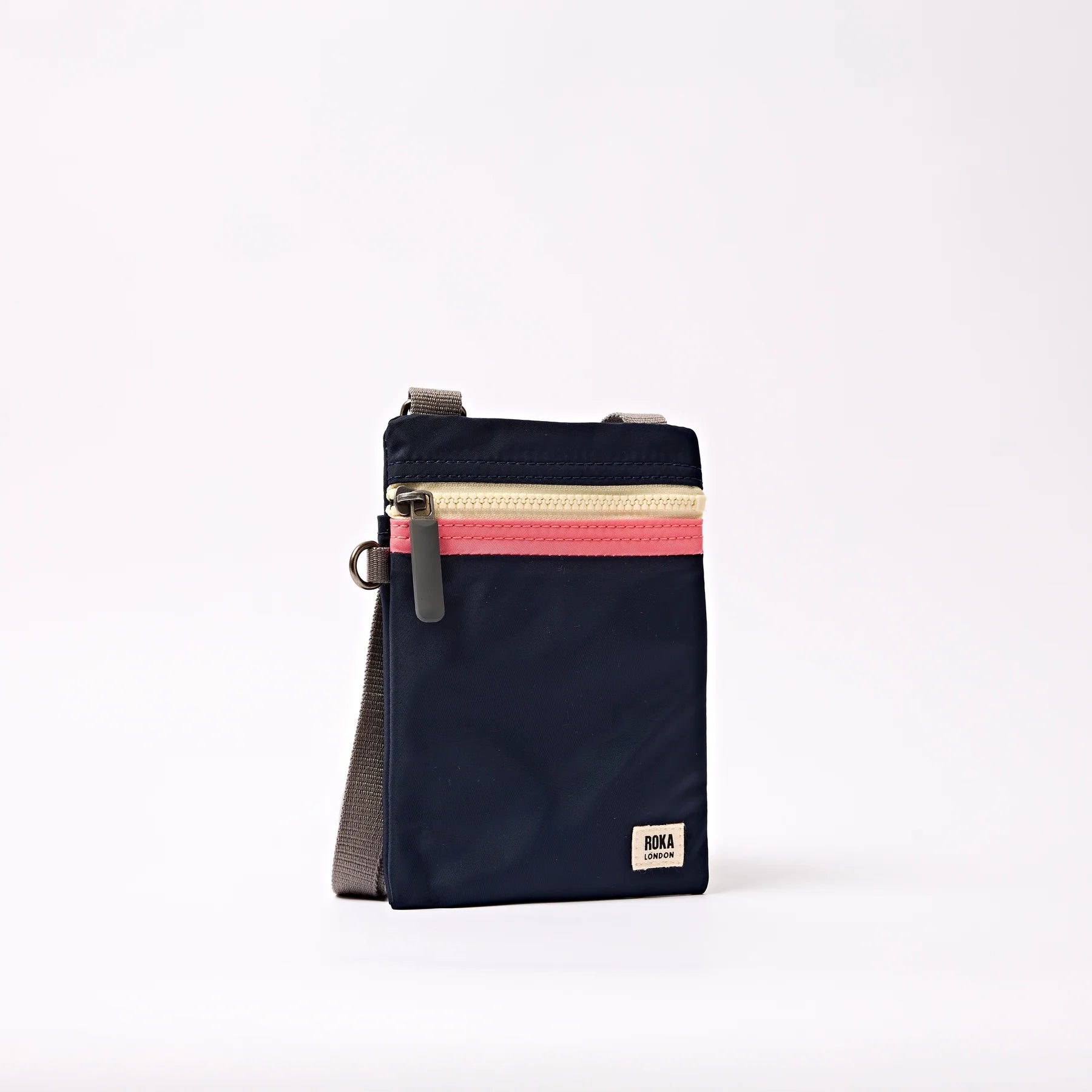 ROKA Chelsea Sling Bag in Midnight Stripe Nylon