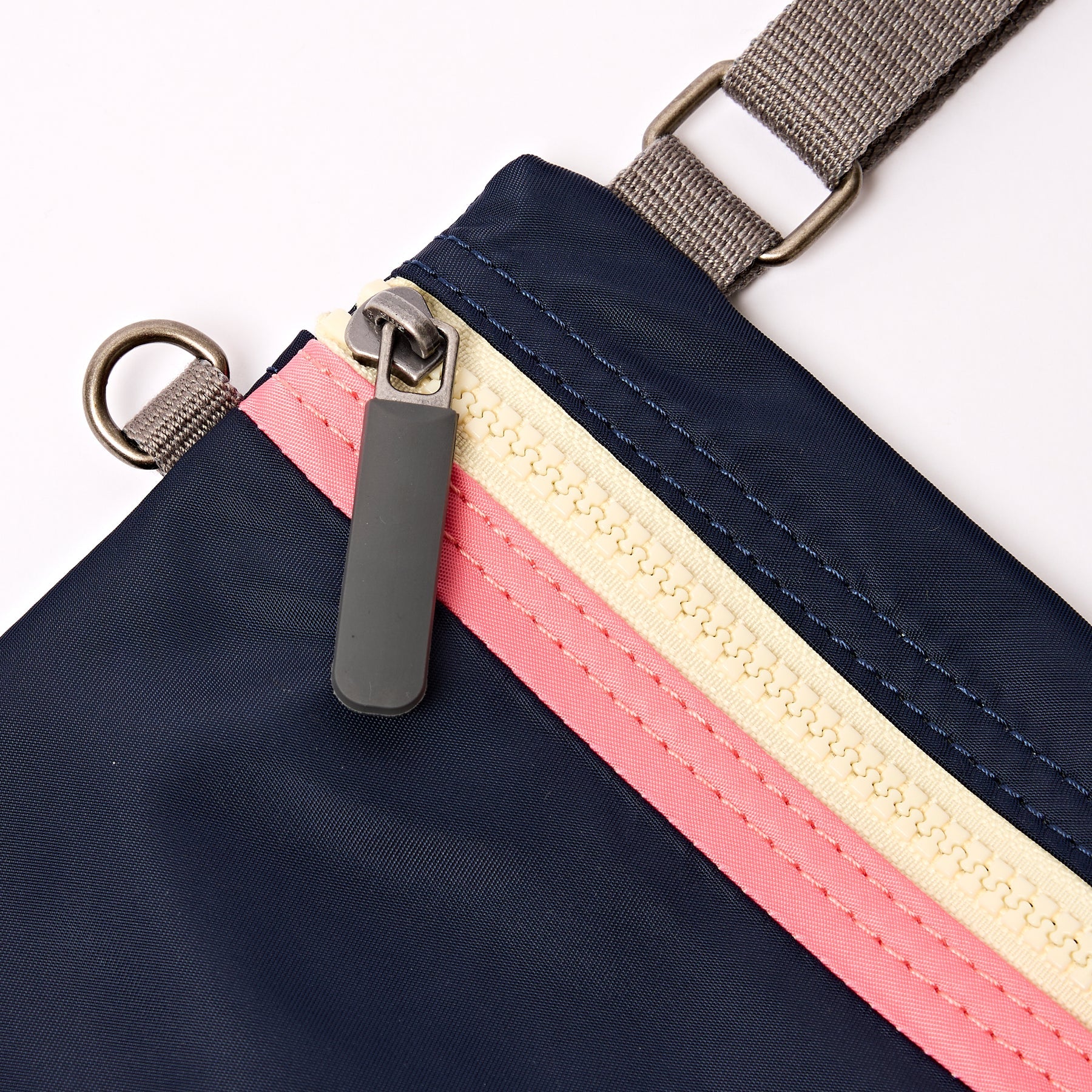 ROKA Chelsea Sling Bag in Midnight Stripe Nylon
