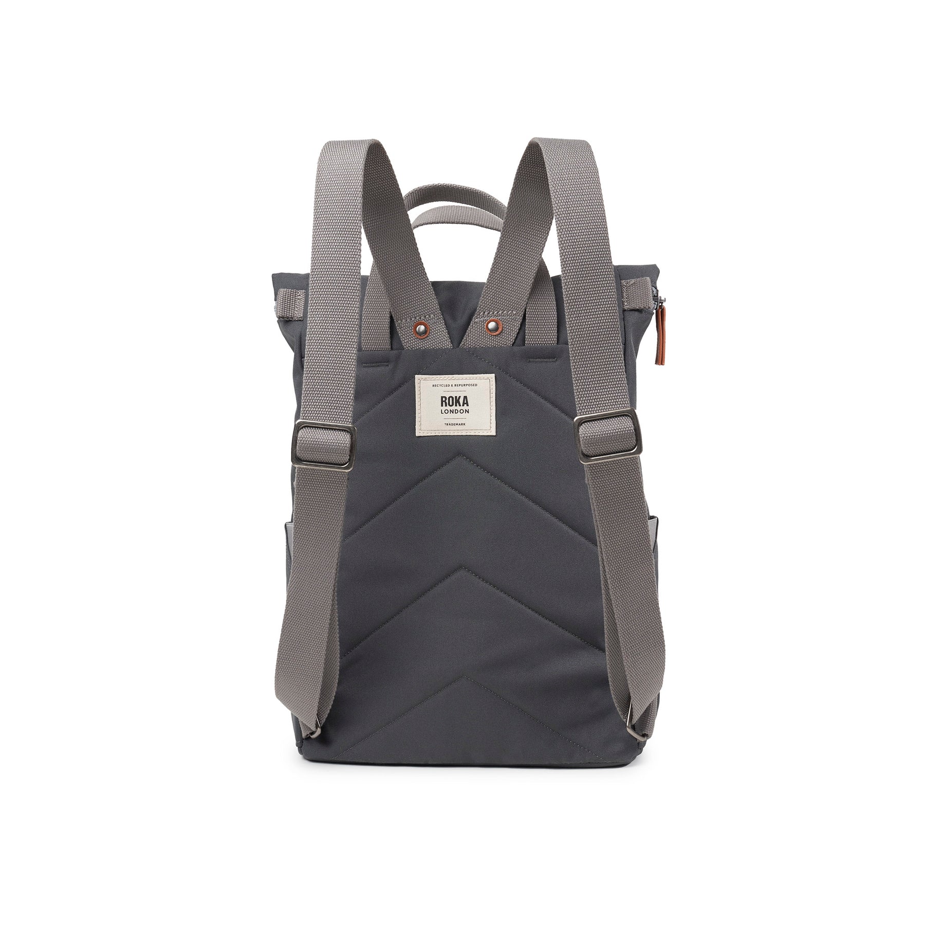 ROKA Finchley A Faded Black Recycled Canvas Medium