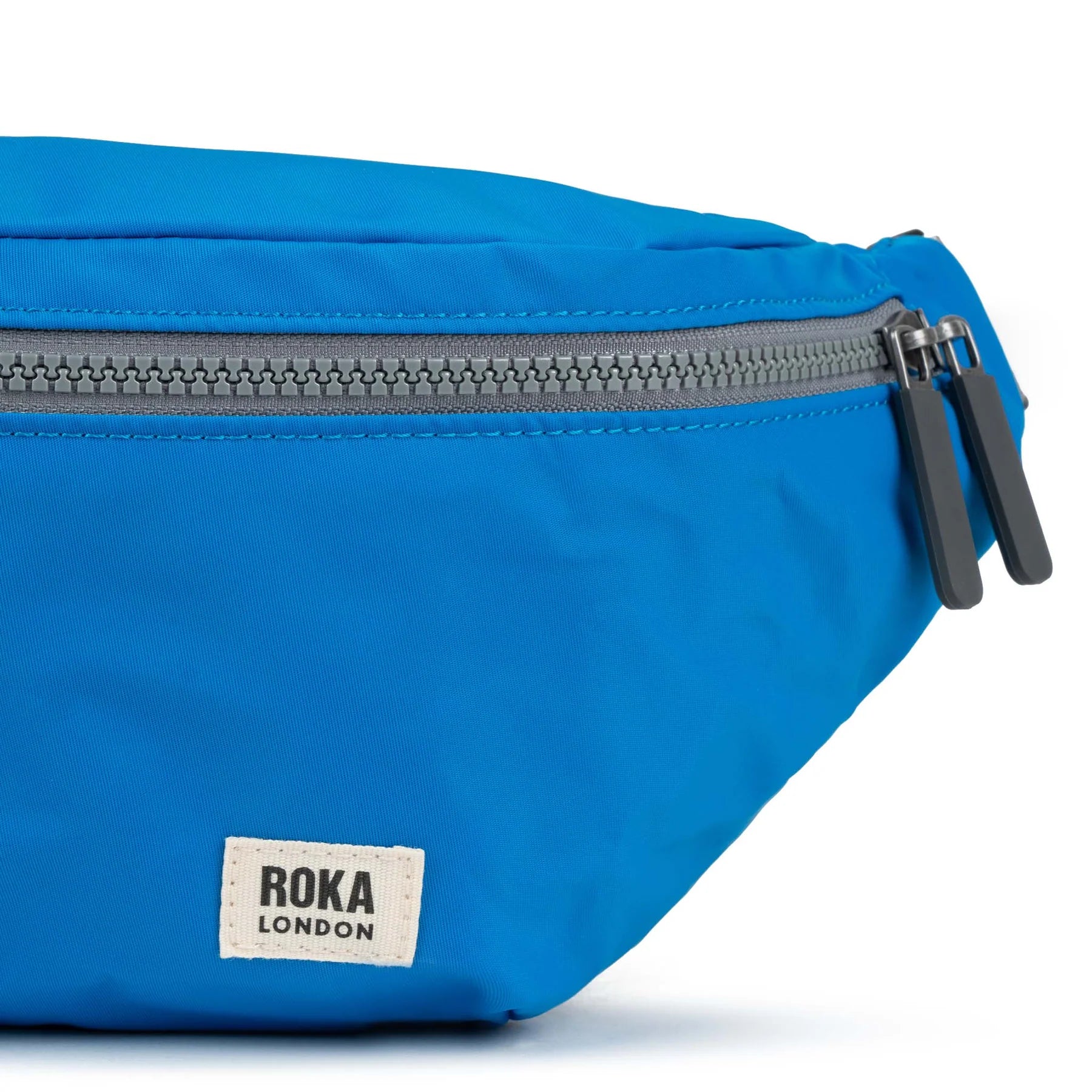 ROKA Jubilee Sling Bag Recycled Nylon Neon Blue