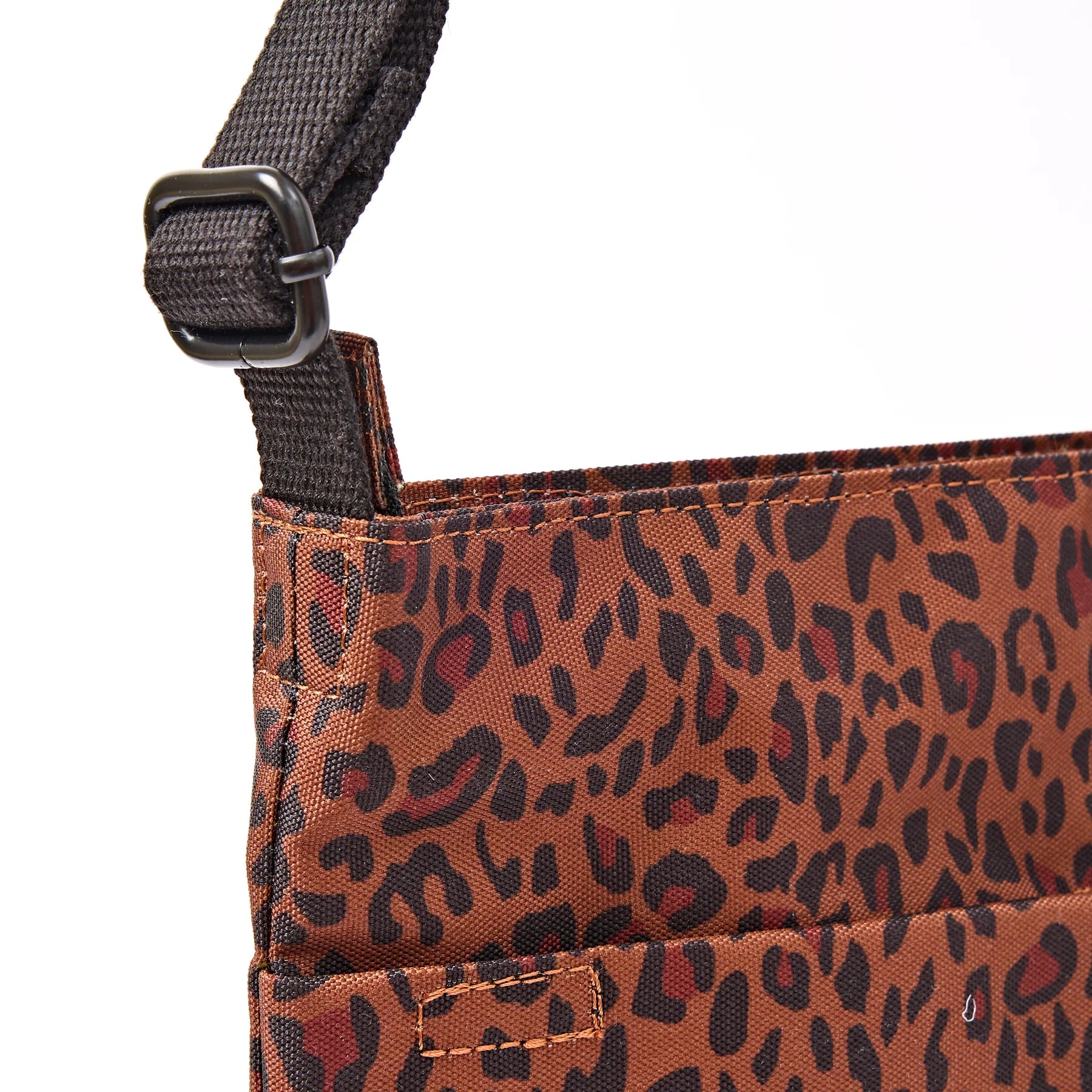 ROKA Kennington Crossbody Bag in Mini Leopard Canvas