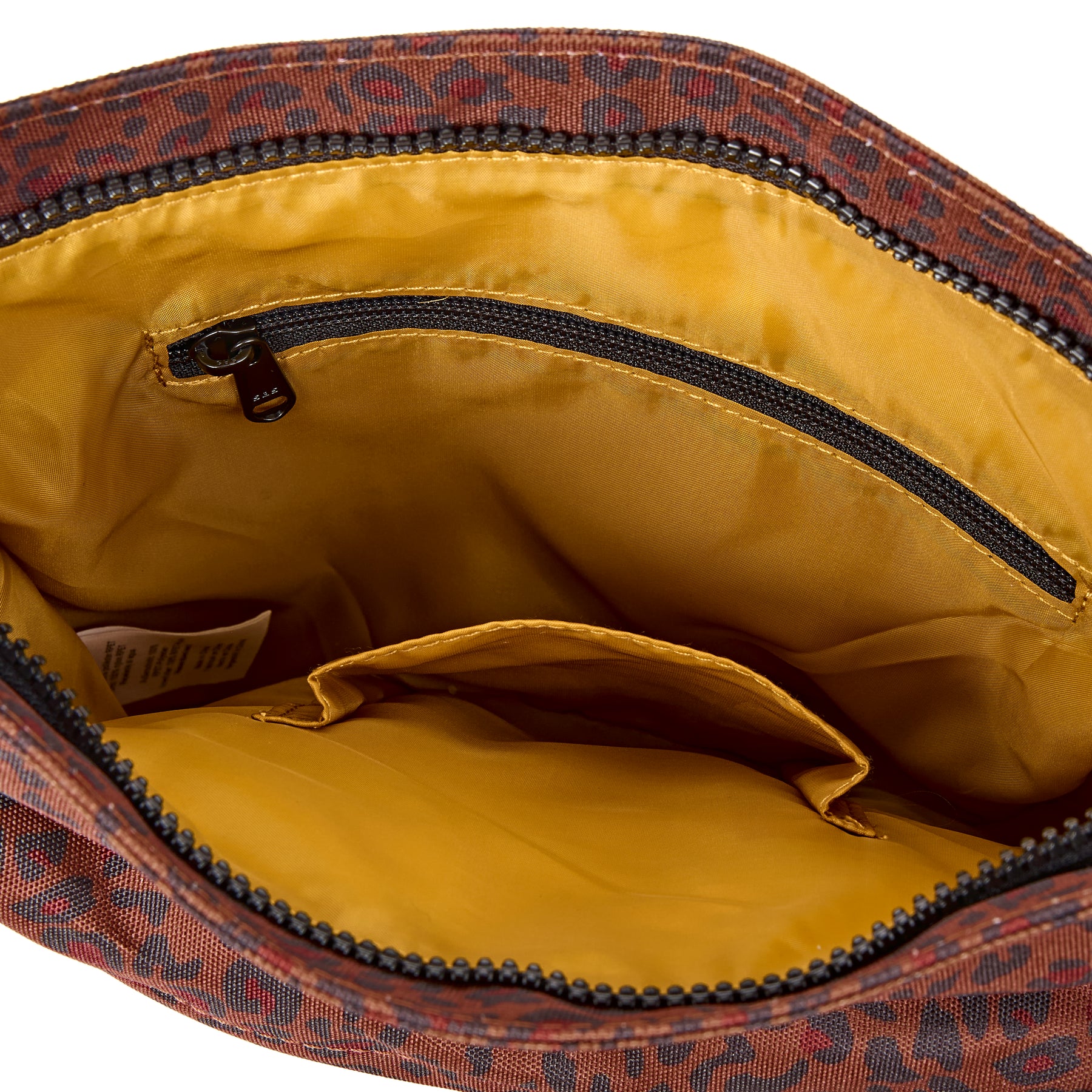 ROKA Kennington Crossbody Bag in Mini Leopard Canvas