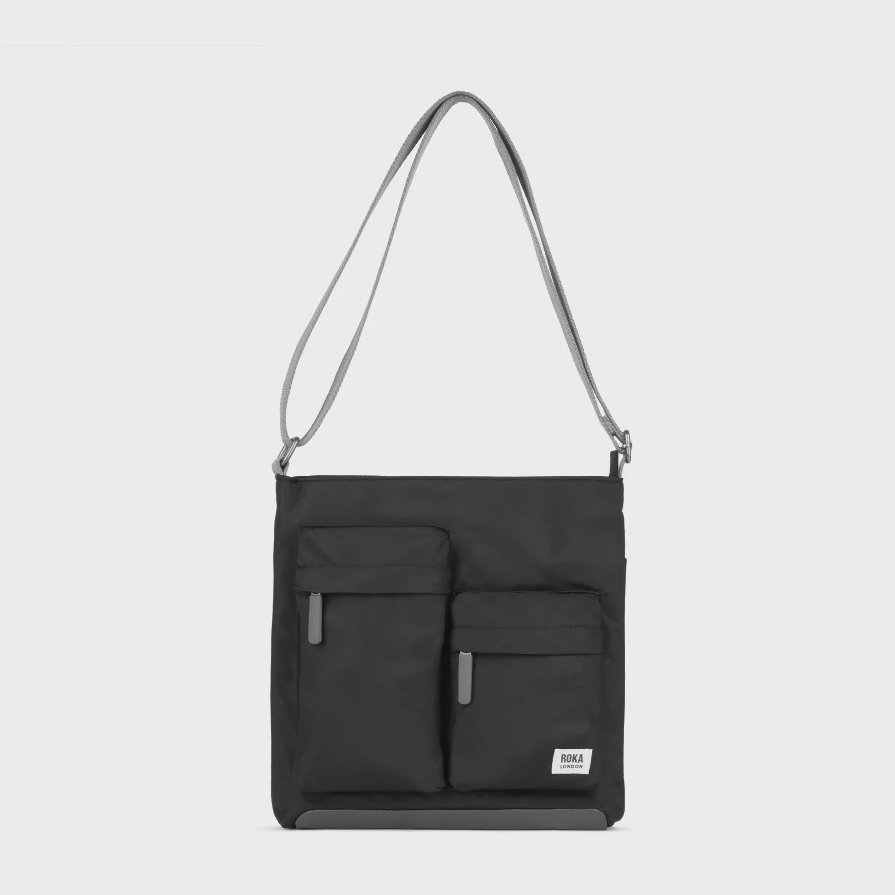 ROKA Kennington M Black Medium Recycled Nylon