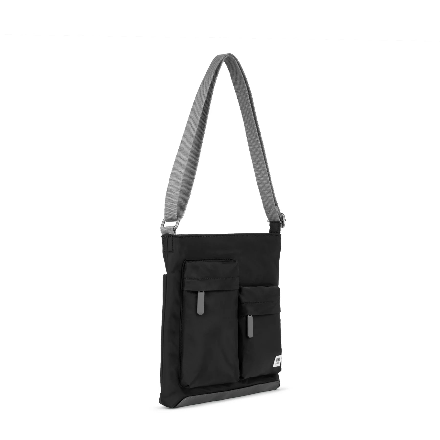 ROKA Kennington M Black Medium Recycled Nylon