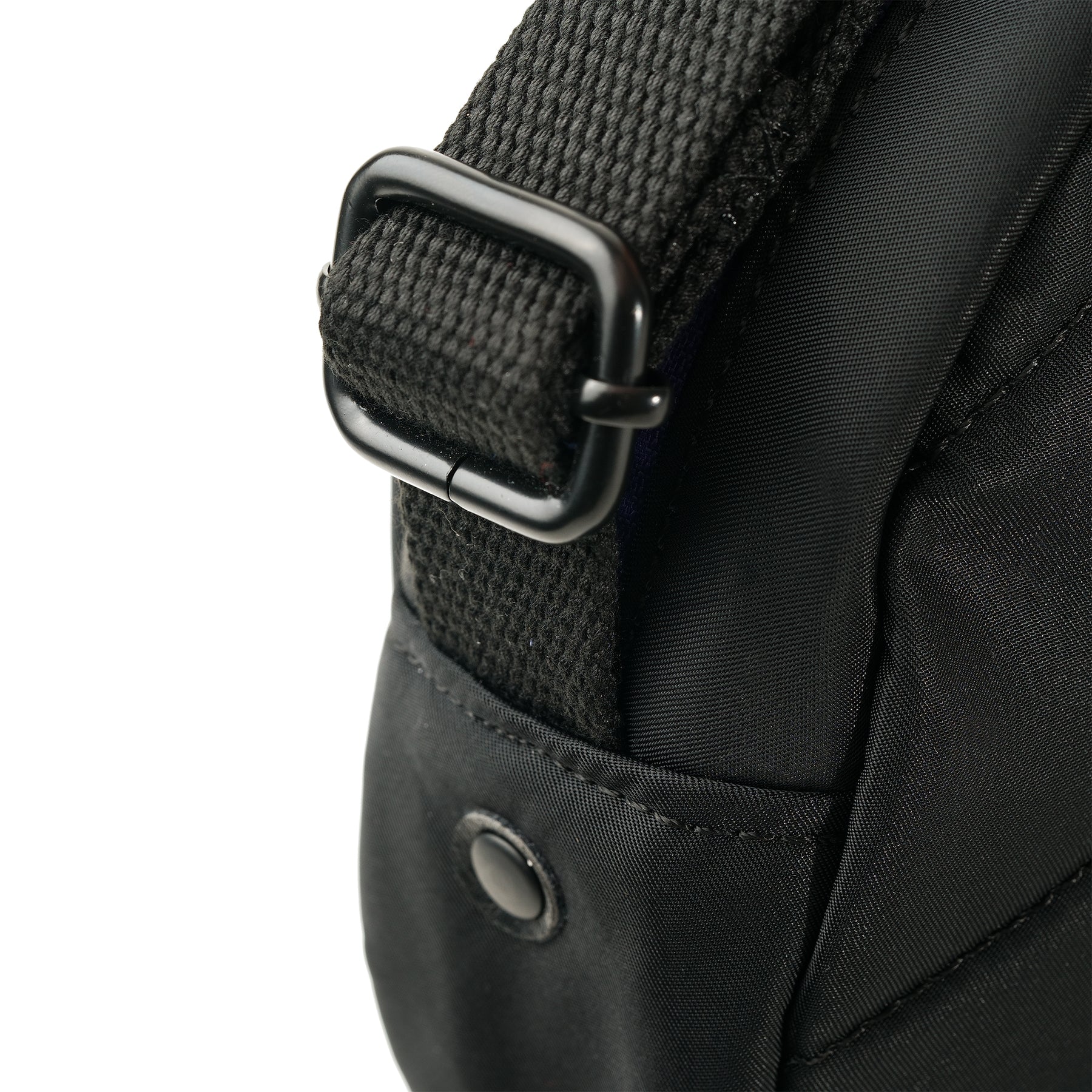 ROKA Creative Waste Black Paddington  Medium Recycled Nylon Teal Zip