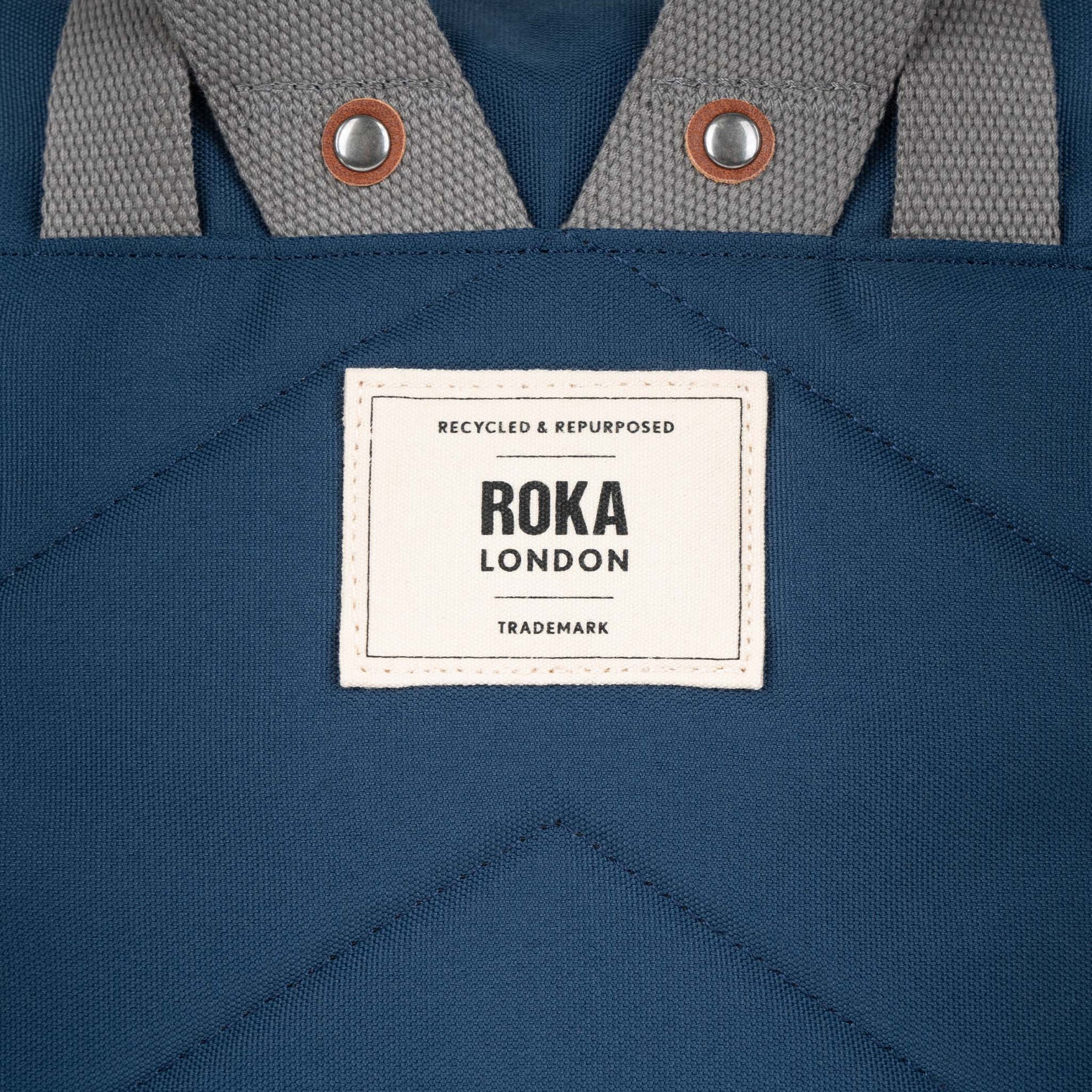 ROKA Waterhouse Medium Recycled Canvas Deep Blue