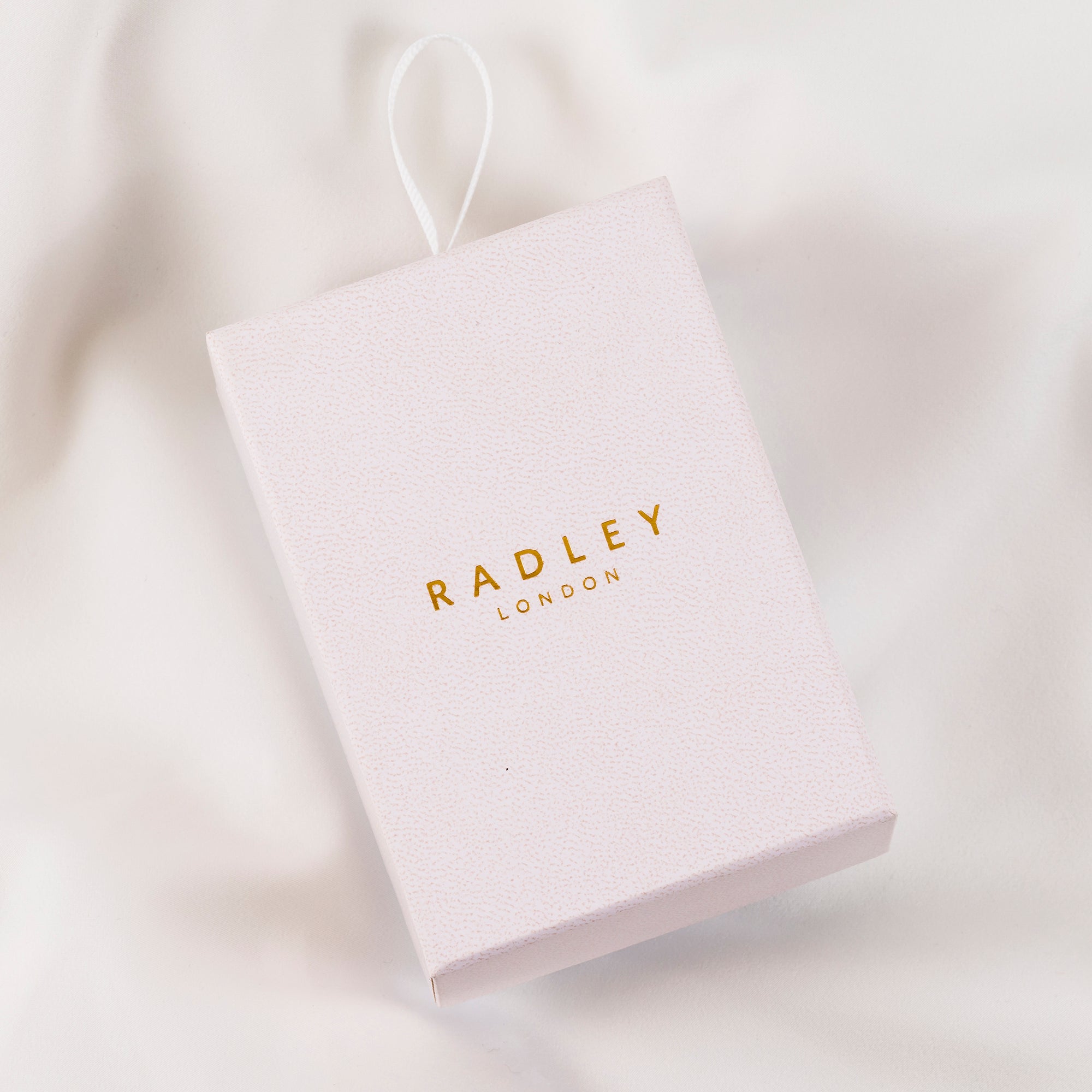 Radley Silver Pink Leather T-Bar Watch