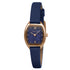 Radley Gold Curved Blue Leather Watch