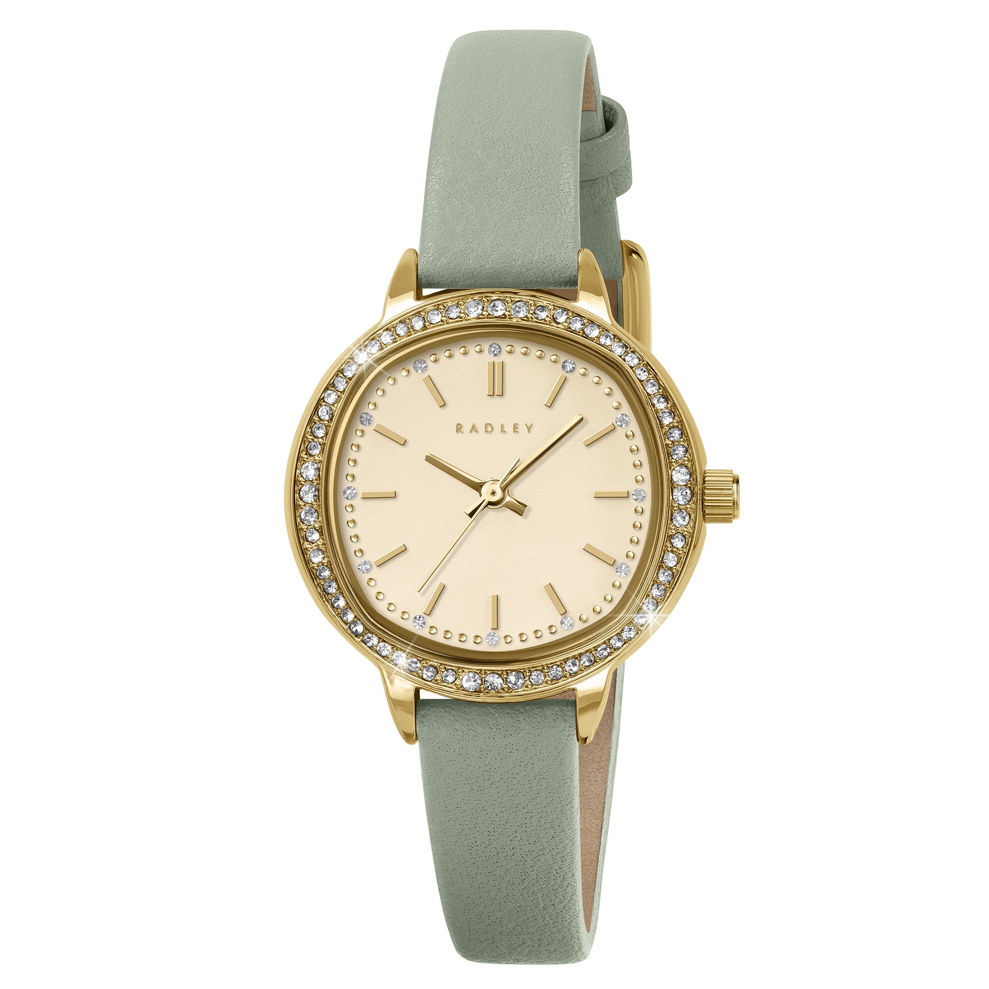 Radley Gold Pistachio Leather Watch