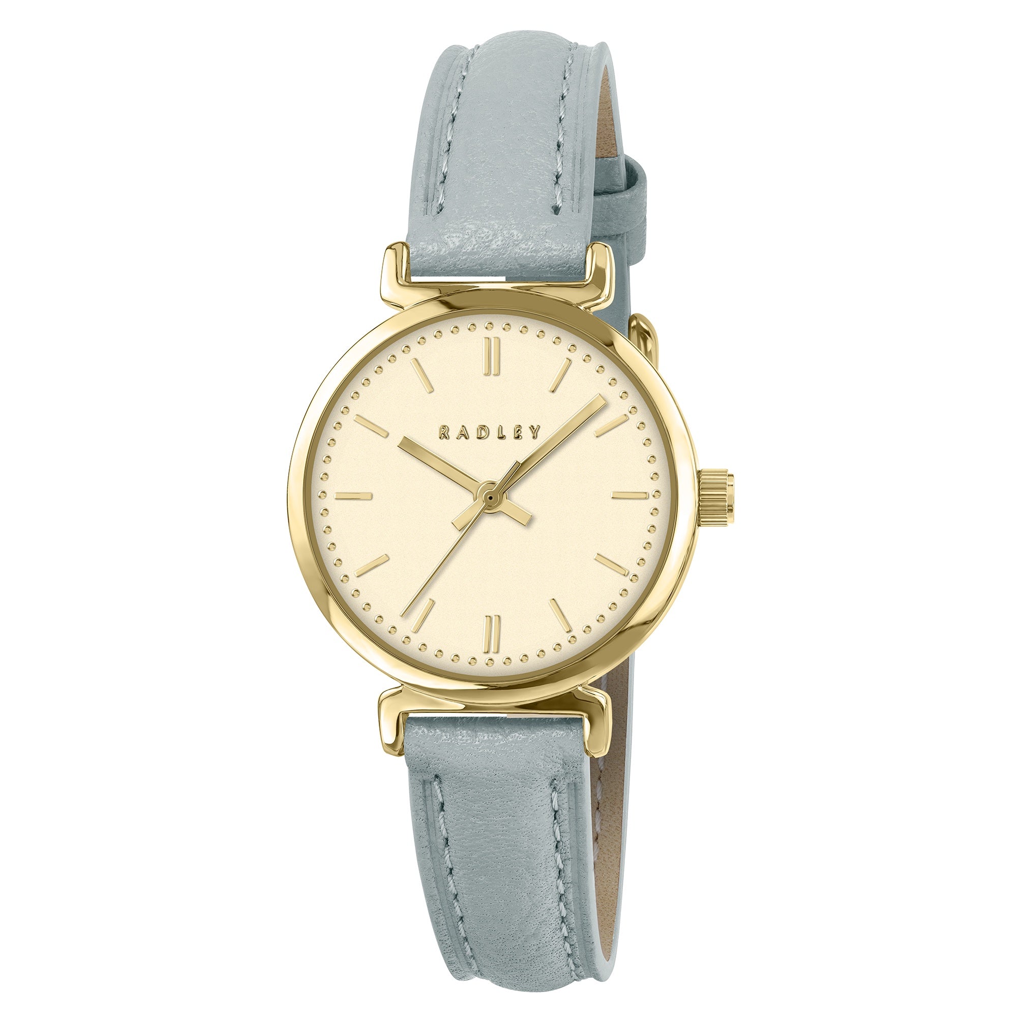 Radley Gold Pistachio T-Bar Leather Watch