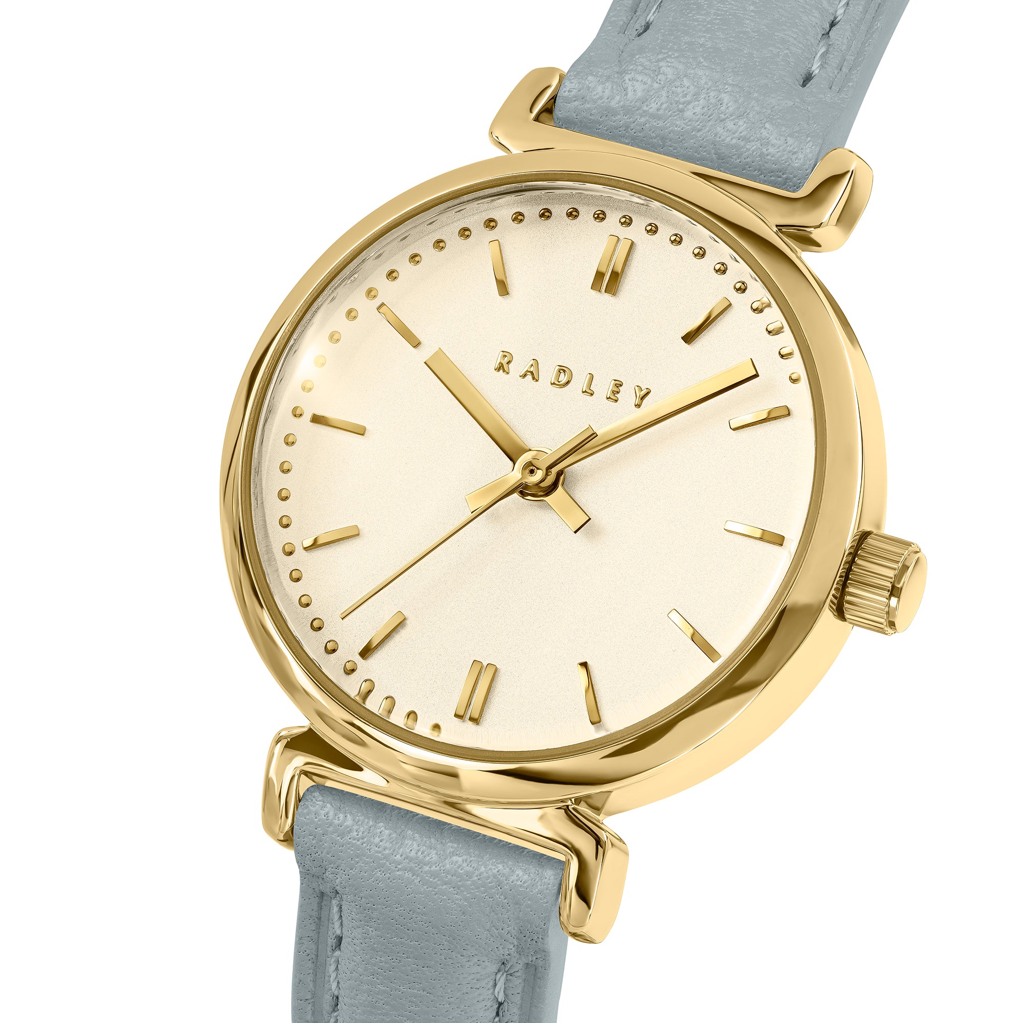 Radley Gold Pistachio T-Bar Leather Watch