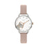 Radley Silver Pink Leather T-Bar Watch
