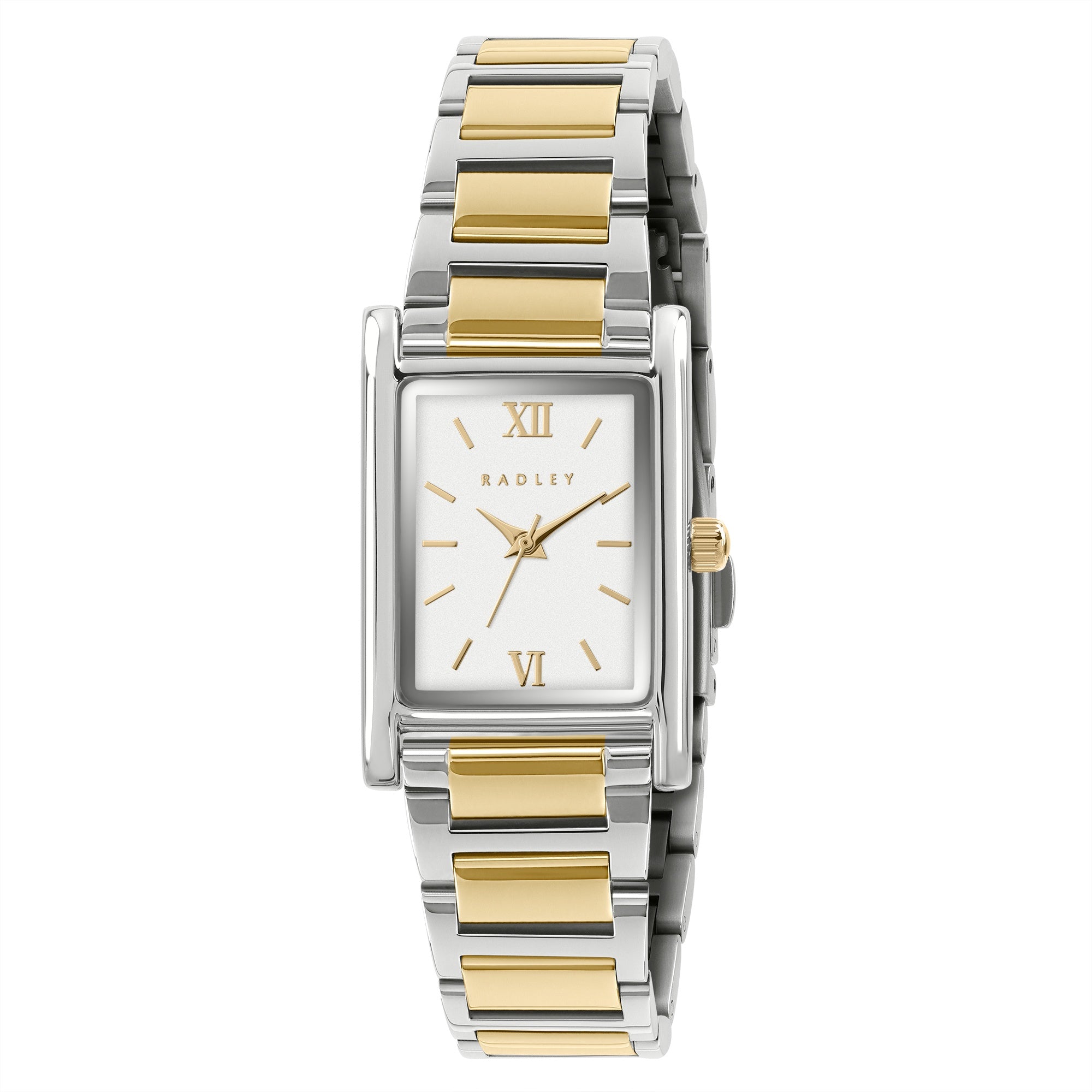 Radley Silver & Gold Rectangular Watch