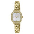 Radley Gold Stone Set Mother Of Pearl Square Watch