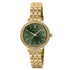 Radley Gold Green Linked Watch