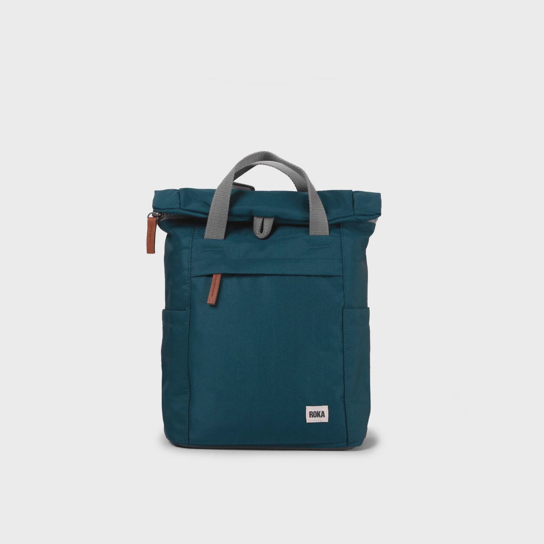 ROKA Finchley A Small Recycled Canvas Teal