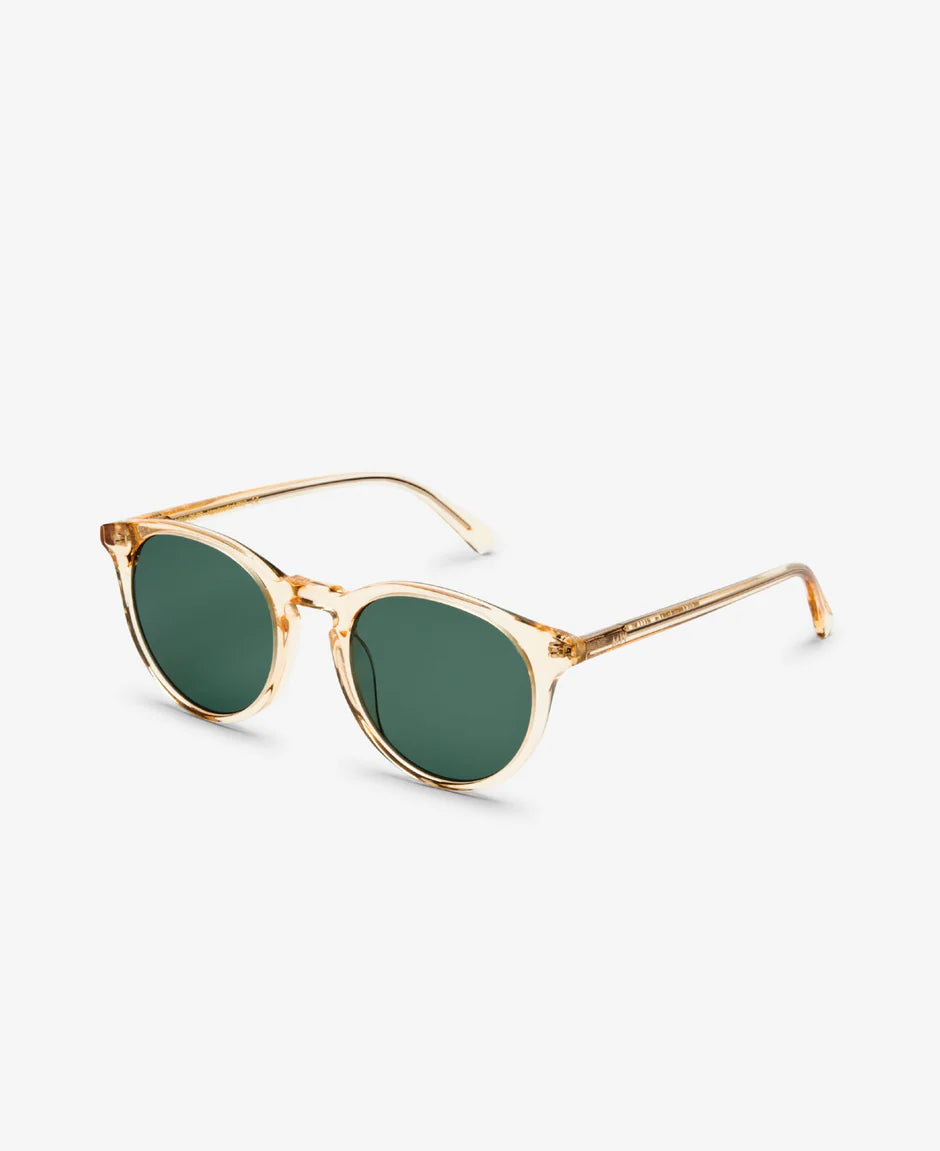 MessyWeekend Depp Champagne Green Sunglasses.