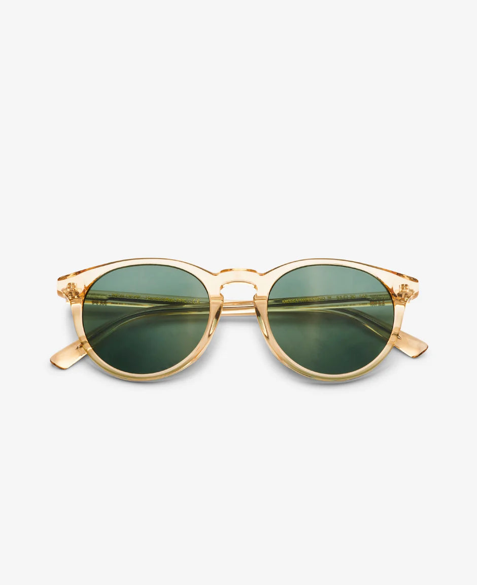 MessyWeekend Depp Champagne Green Sunglasses.