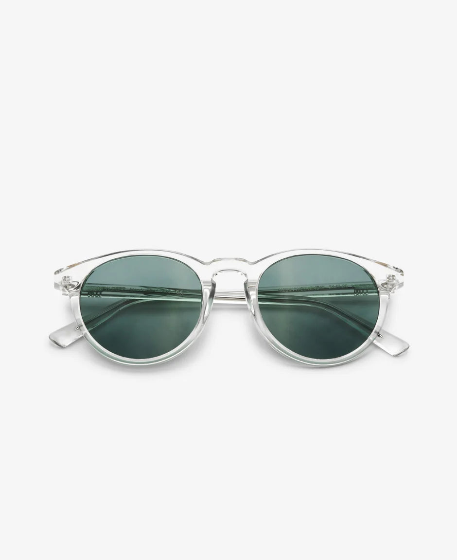 MessyWeekend New Depp Crystal Green Sunglasses.