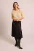 Traffic People Silence in the Night Rigg Skirt Black