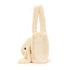 Jellycat Smudge Rabbit Tote Bag SMG2RT FREE DELIVERY.