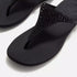 FitFlop Solay Mixed-Crystal Toe-Post Sandals Black