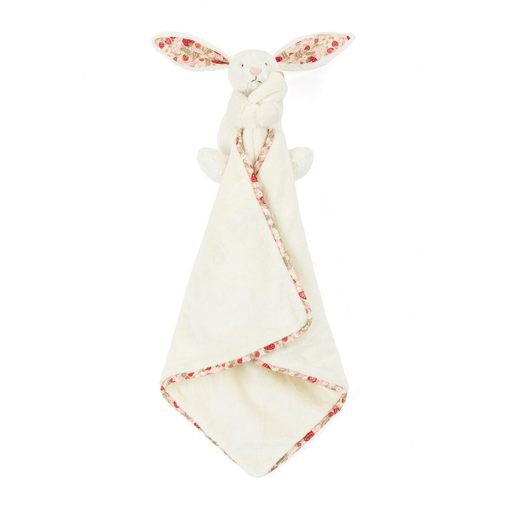 Jellycat Blossom Cream Bunny 'Berry' Soother STH4MS