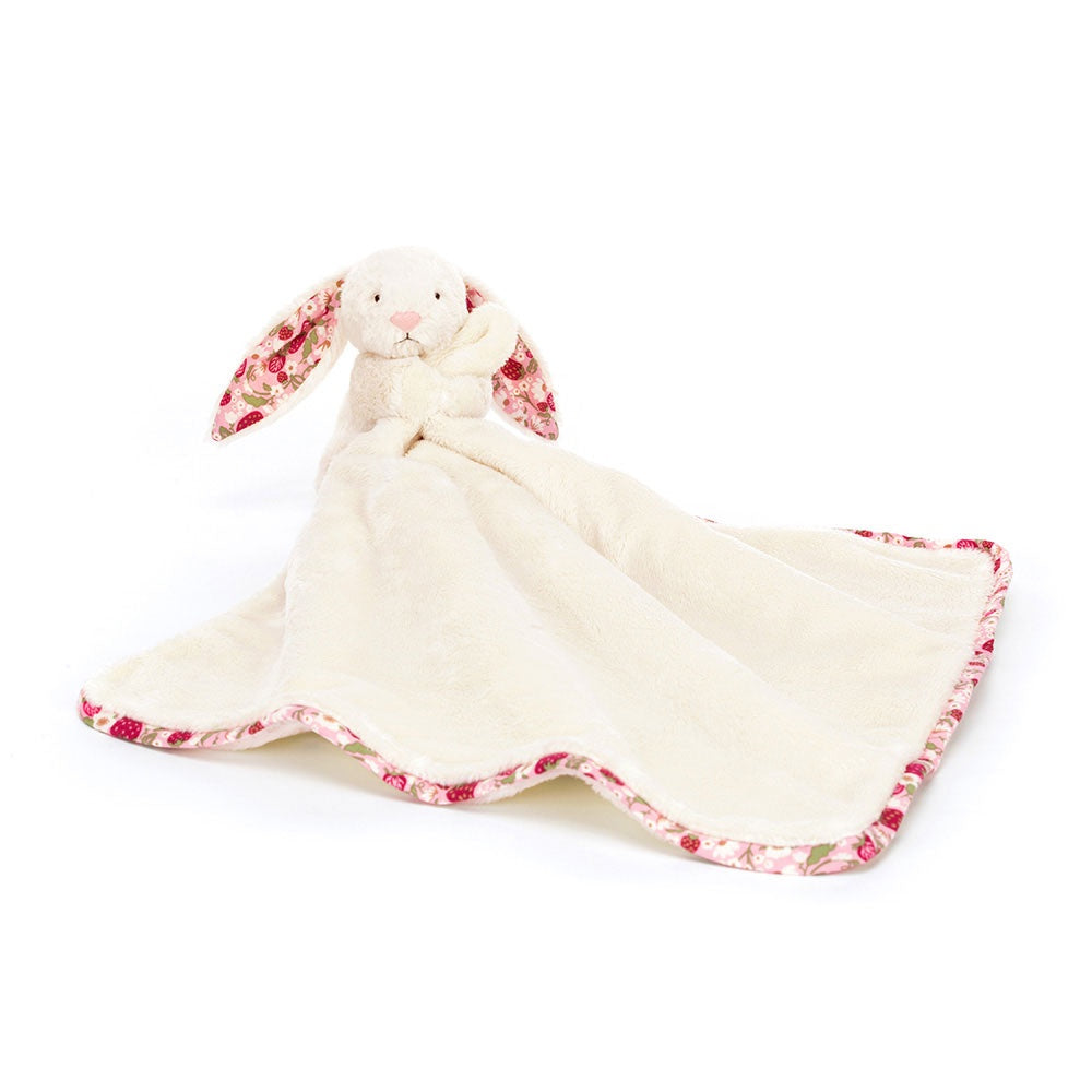 Jellycat Blossom Cream Bunny 'Berry' Soother STH4MS