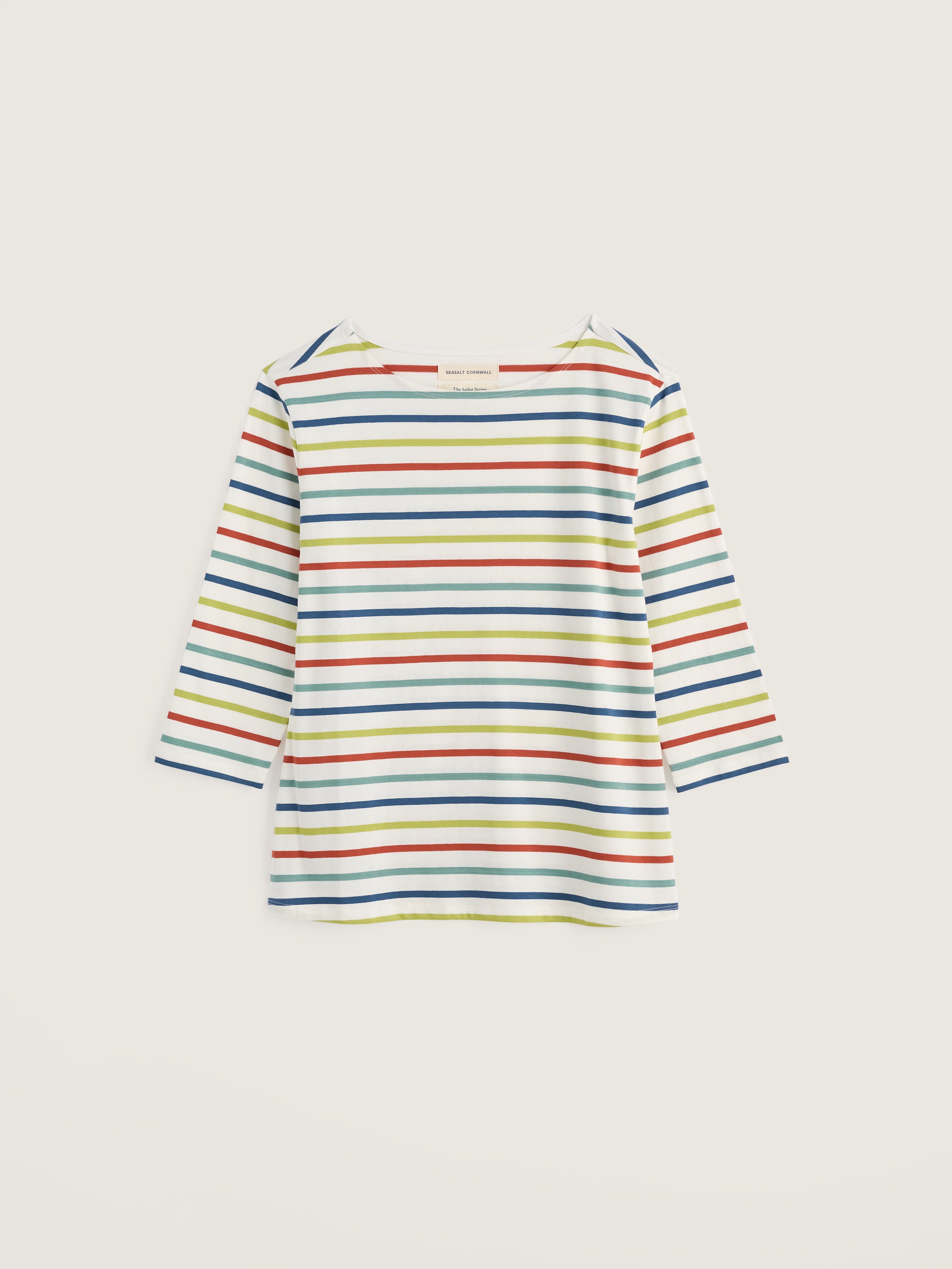 Seasalt Sailor Top Quad Breton Avocado