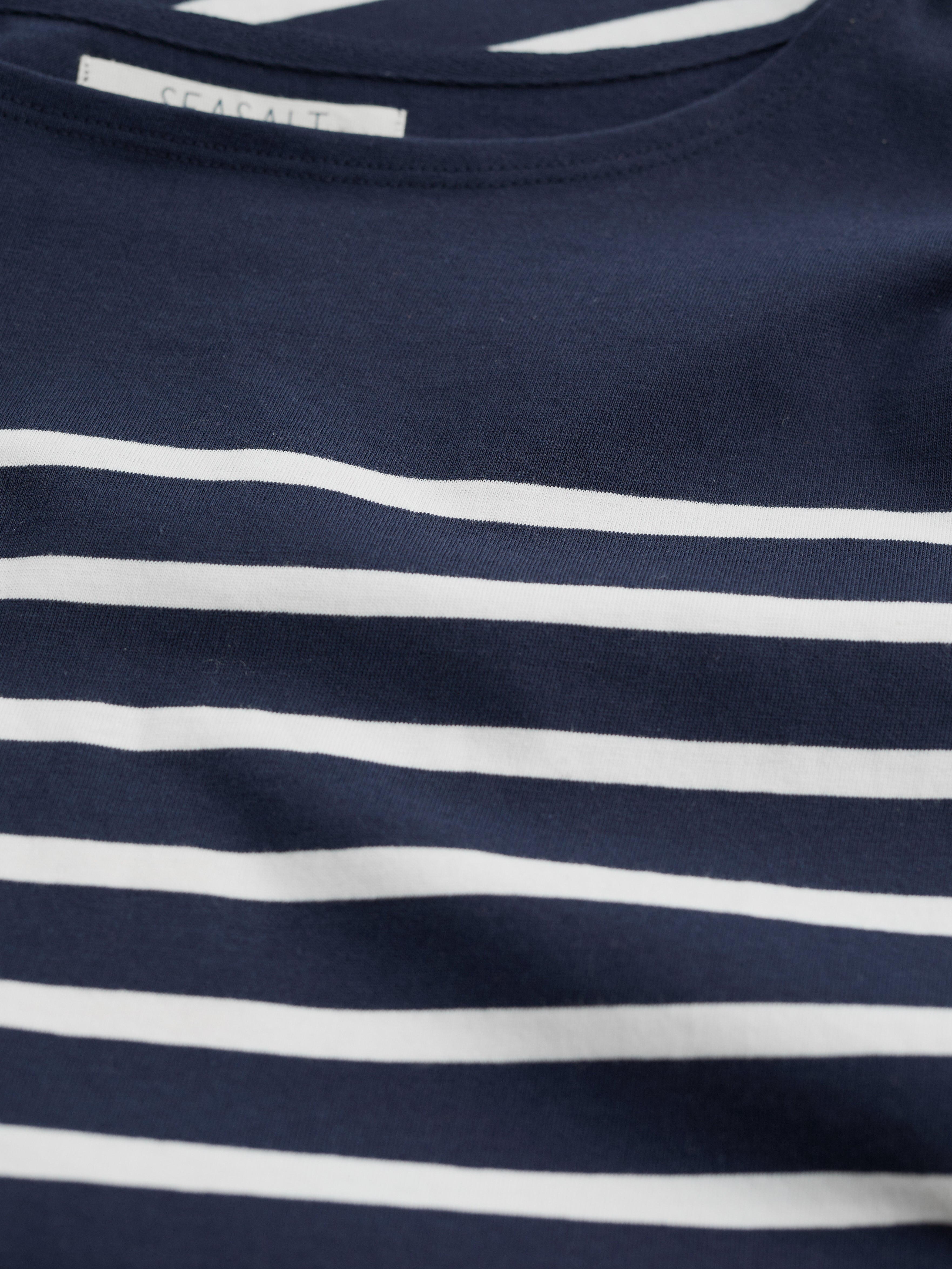 Seasalt Sailor Shirt Falmouth Breton Maritime Chalk