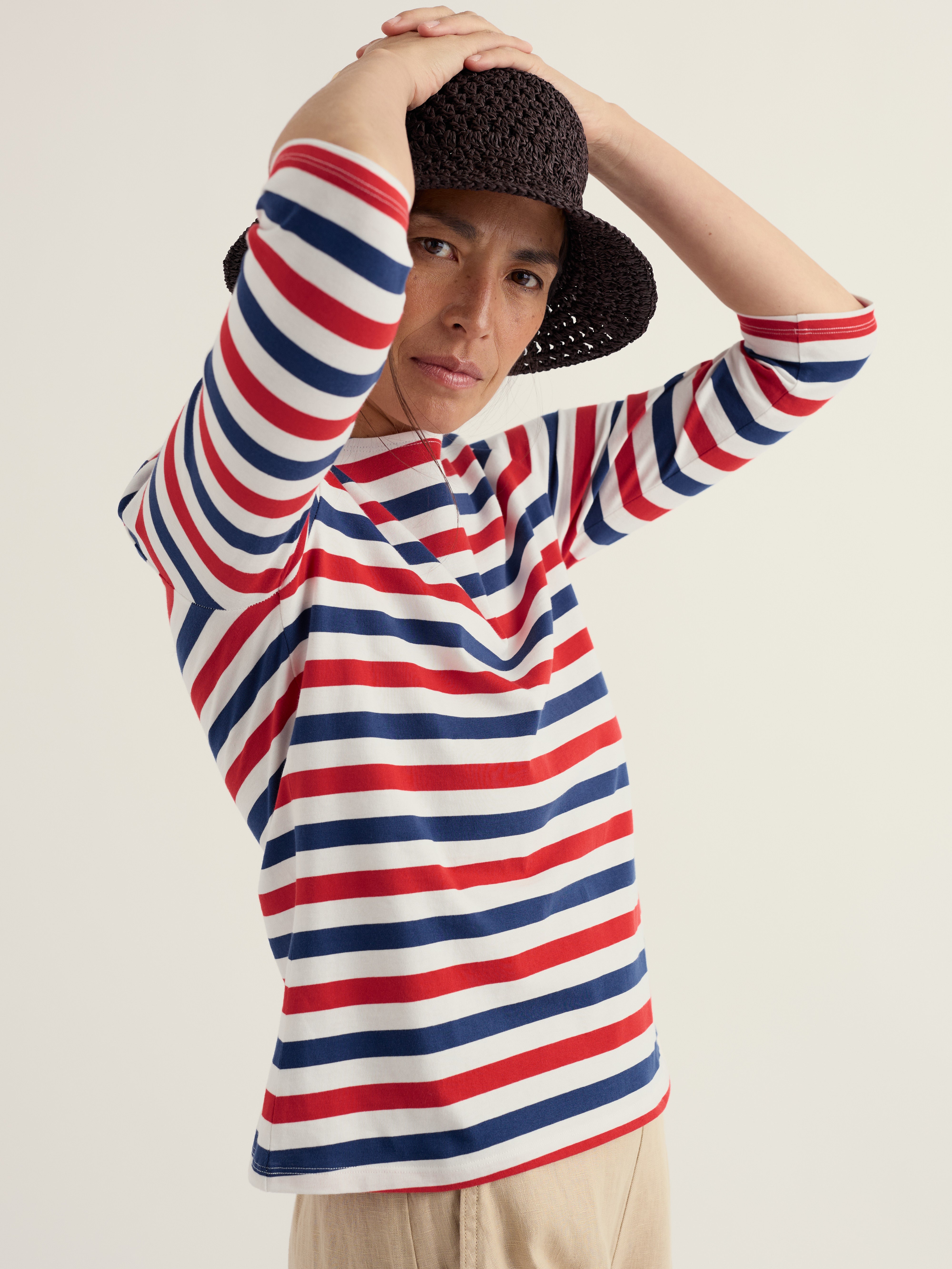 Seasalt Sailor Top Duet Scallion Brick