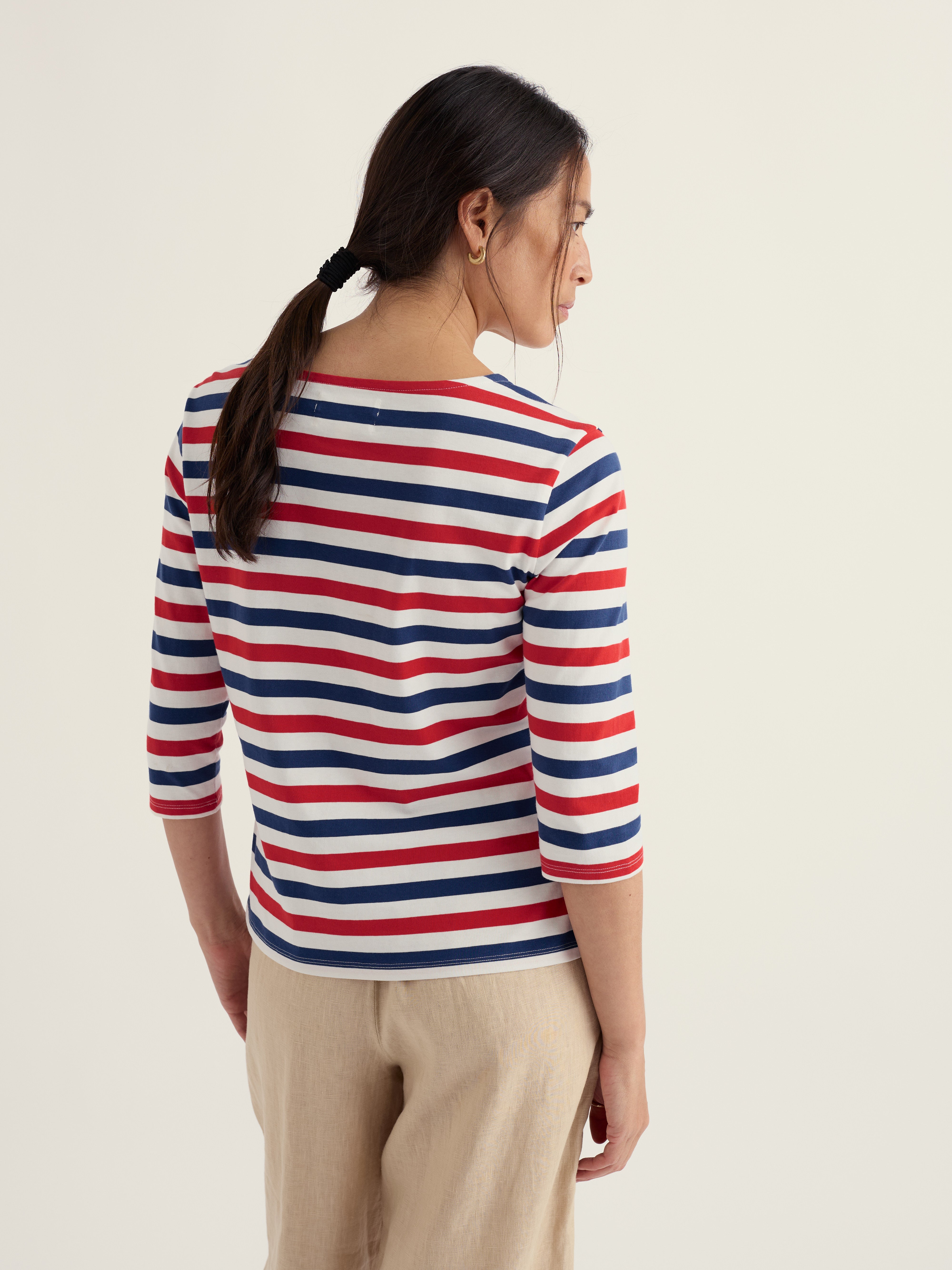 Seasalt Sailor Top Duet Scallion Brick