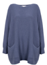 Amazing Woman Caryf X Oversized Jumper Denim Blue