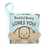 Jellycat Bashful Bunny Loves You Book BK4BBLY