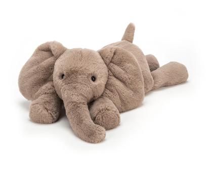 Jellycat Smudge Elephant Large SMGL2E.  FREE DELIVERY.