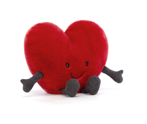 Jellycat Amuseables Red Heart Large A3RH