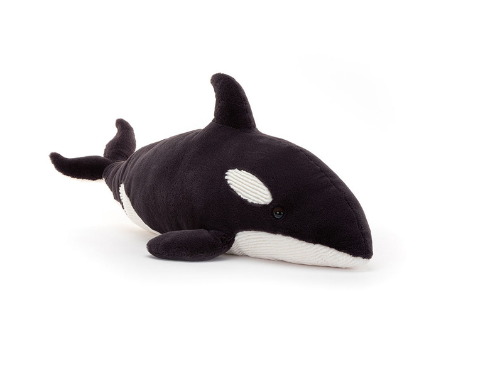 Jellycat Ollivander The Orca OLL1ORC.  FREE DELIVERY.