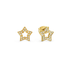 Nomination Soffio D'amore Star Yellow Gold Earrings