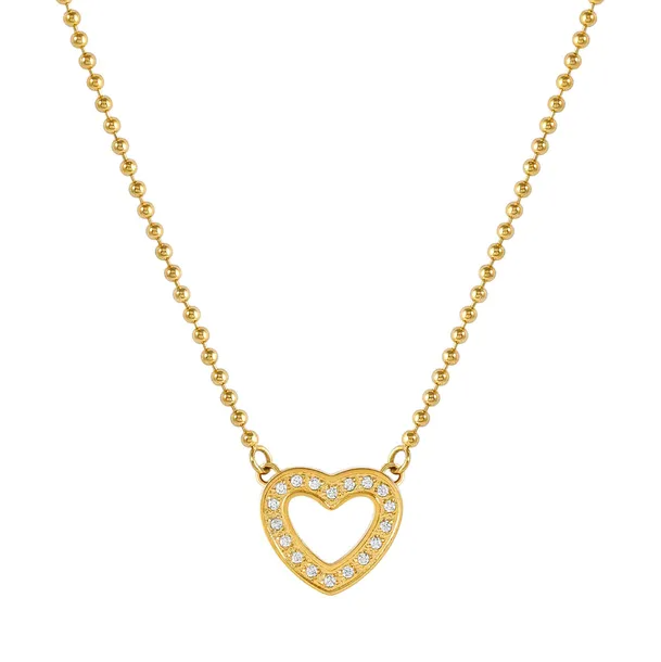 Nomination Soffio D'amore Heart Yellow Gold Necklace