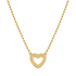 Nomination Soffio D'amore Heart Yellow Gold Necklace