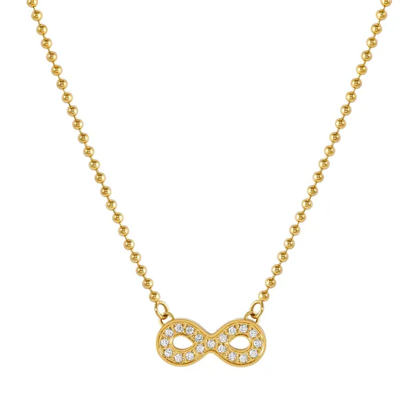 Nomination Soffio D'amore Infinity Yellow Gold Necklace