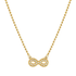 Nomination Soffio D'amore Infinity Yellow Gold Necklace