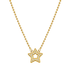 Nomination Soffio D'amore Star Yellow Gold Necklace