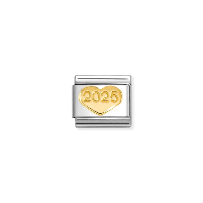 Nomination Yellow Gold 2025 Heart Charm