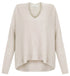 Amazing Woman Mika Boxy Fine Knit Jumper Ivory