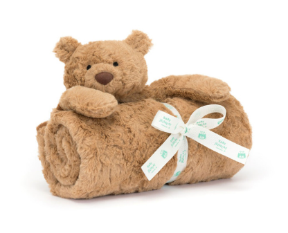 Jellycat Bartholomew Bear Blankie BLNK4BAR