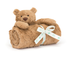 Jellycat Bartholomew Bear Blankie BLNK4BAR
