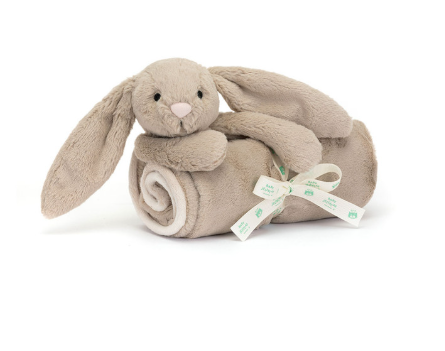 Jellycat Bashful Beige Bunny Blankie BLNK4B