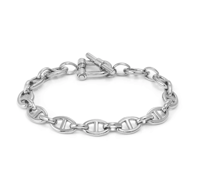 Nomination Silver Ecclettica T-Bar Bracelet